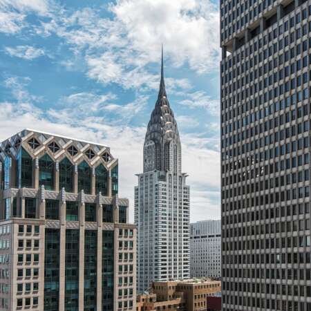 Click to view a popup image of View of the Chrysler building